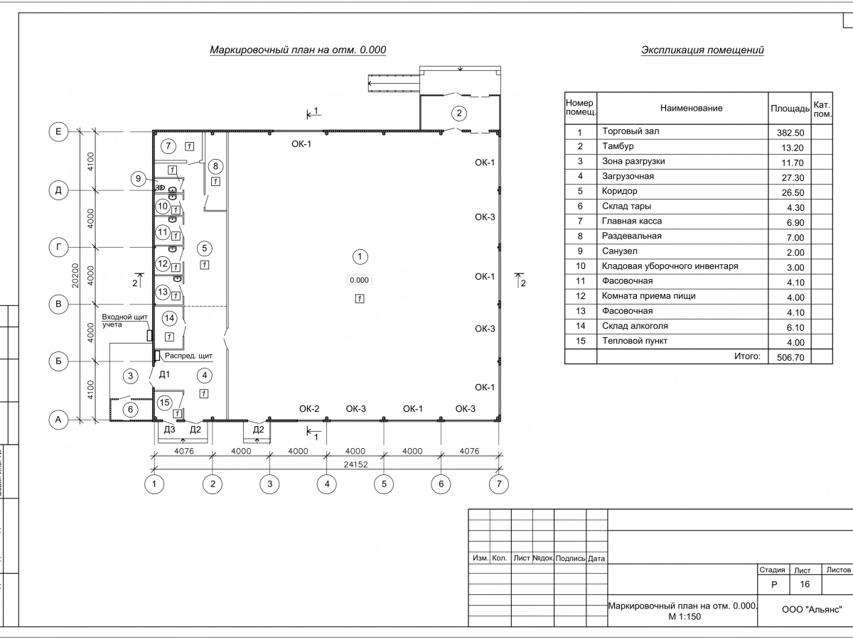 3D визуализация Магазин Пятерочка из сэндвич-панелей - фото 7